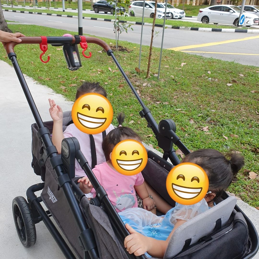 Keenz X Hybrid Wagon Stroller Babies Kids Going Out Strollers