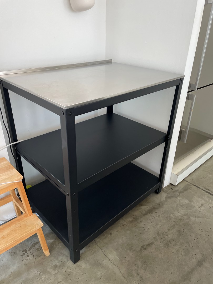 Kitchen island Ikea, Furniture & Home Living, Furniture, Shelves