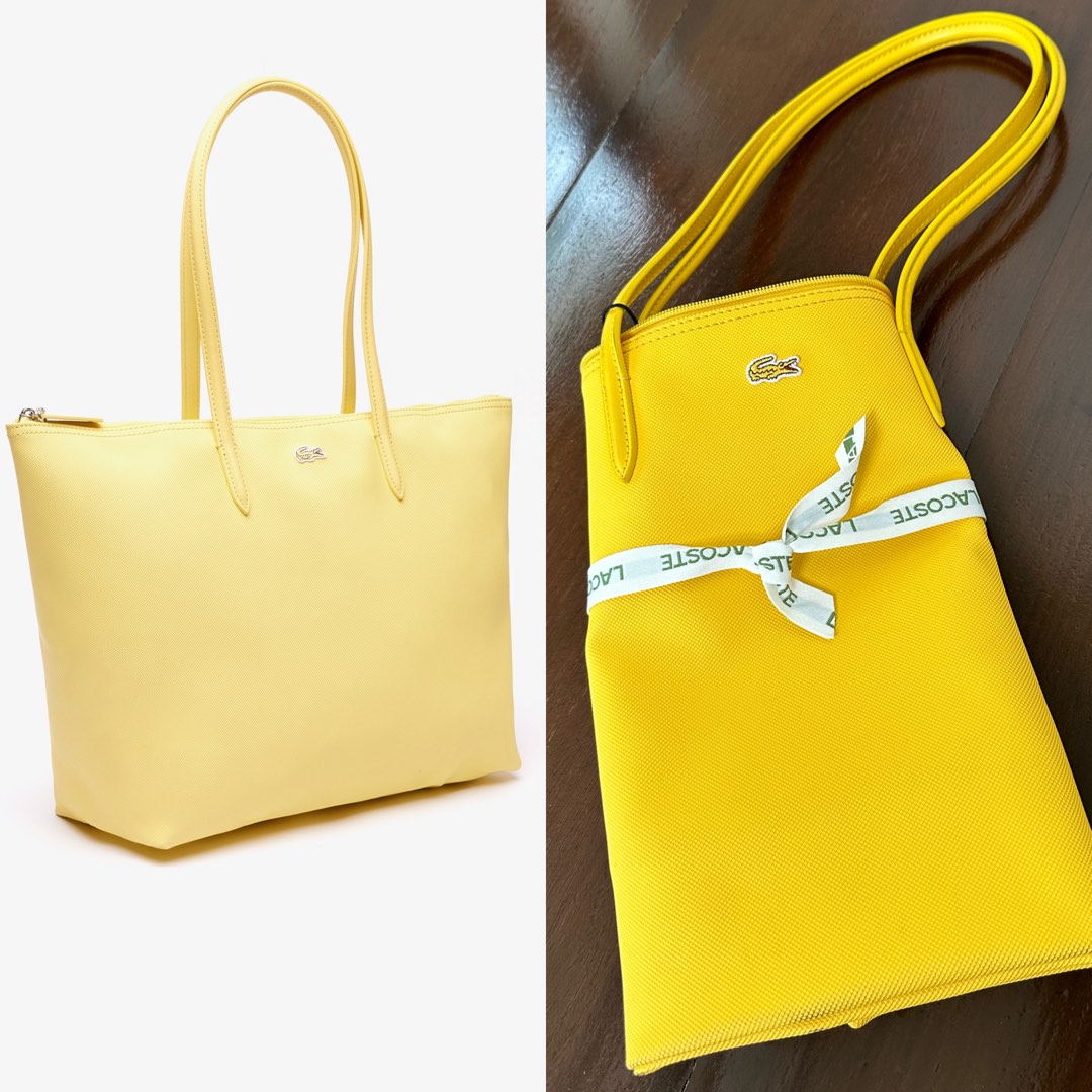 Original Lacoste Tote Bag, Women's Fashion, Bags & Wallets, Tote Bags