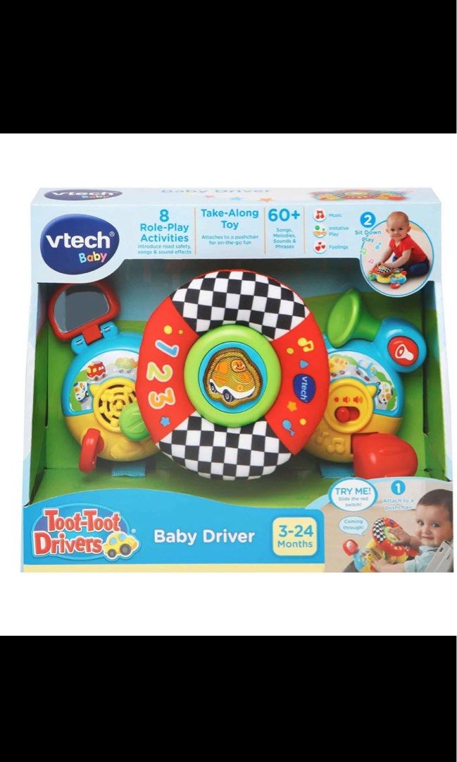 Vtech toot toot pushchair driver top