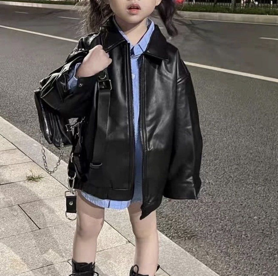 Leather jacket for online 1 year old boy