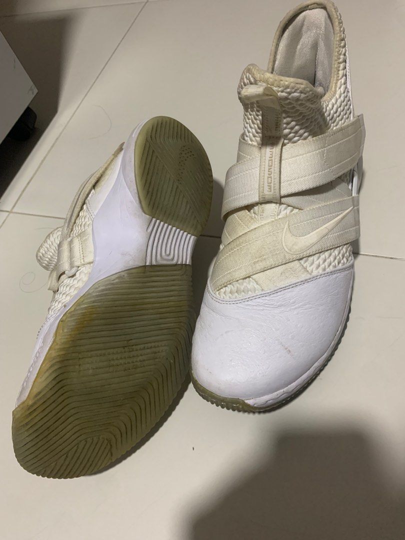 All white lebron soldier 12 store