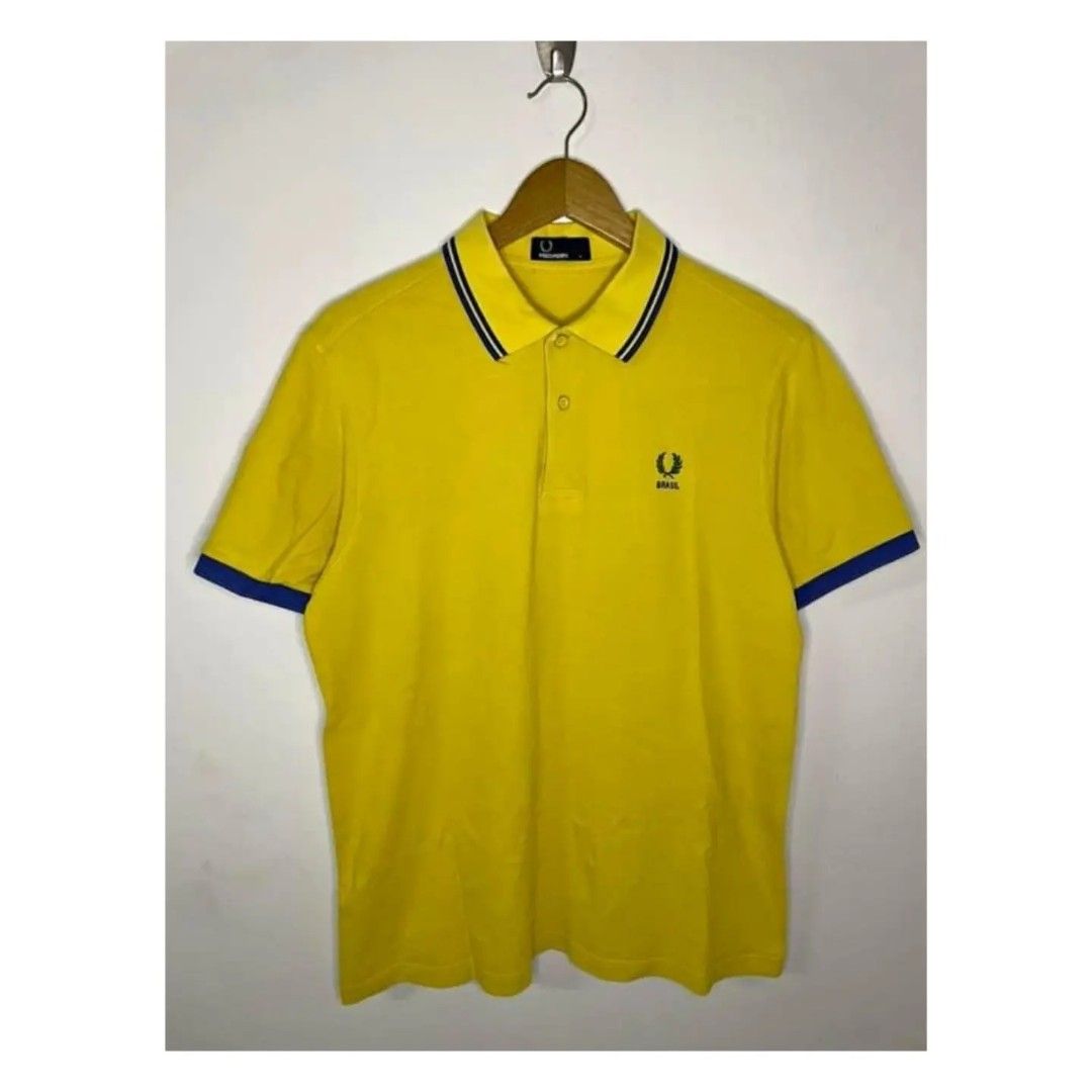 Fred Perry Brazil polo in yellow