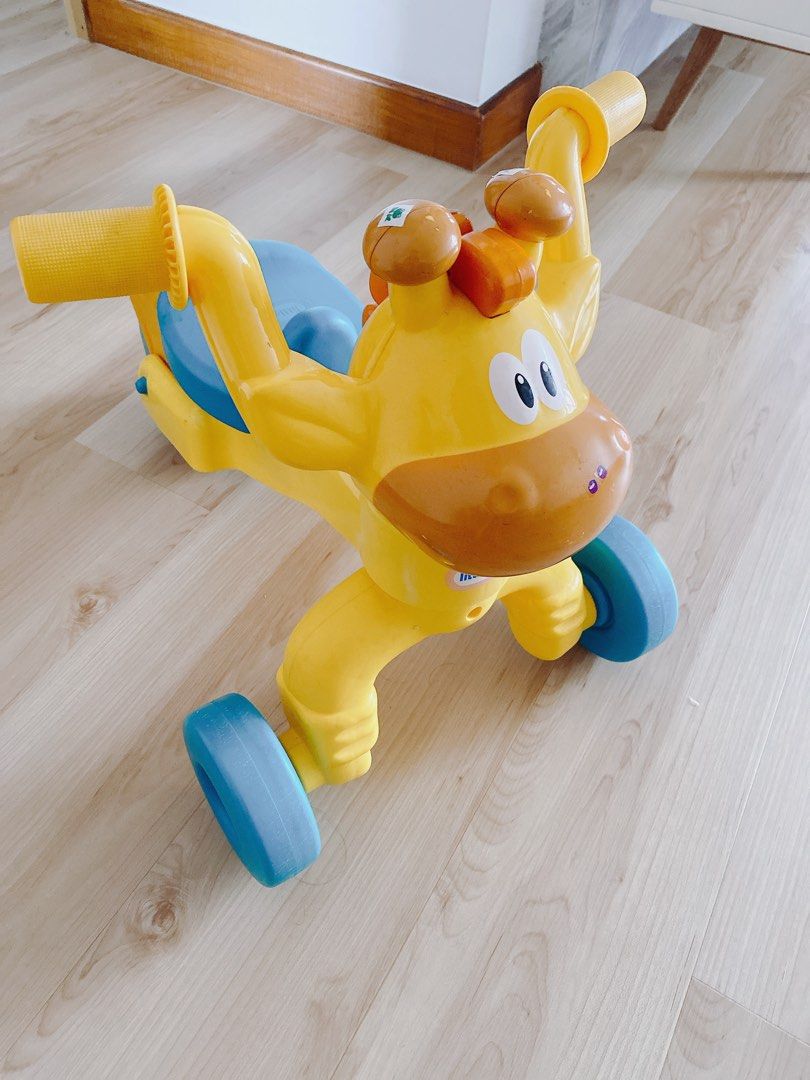 Little tikes giraffe ride on cheap