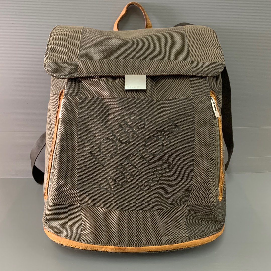 Authentic Louis Vuitton Pioneer Terre Damier Geant Canvas Backpack