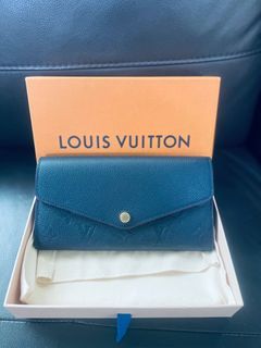 LOUIS VUITTON N60017 DAMIER BRAZZA W INITIAL LONG WALLET 237030800 *,  Luxury, Bags & Wallets on Carousell