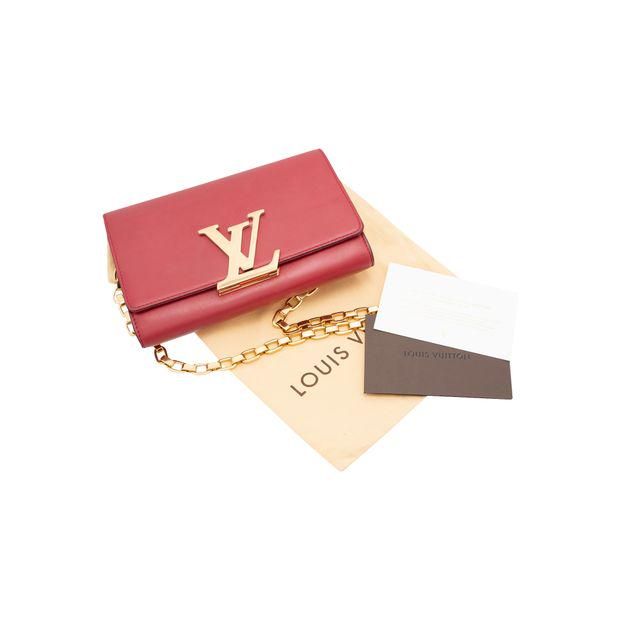 Louis Vuitton, Calfskin Louise Clutch