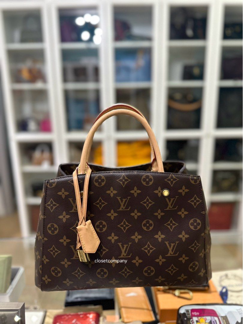 Louis Vuitton Montaigne MM in Monogram Canvas (Microchip)