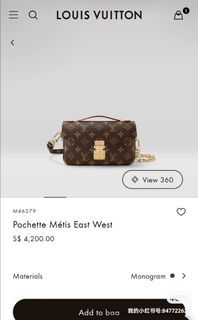 LV Pochette Métis East West, Luxury, Bags & Wallets on Carousell
