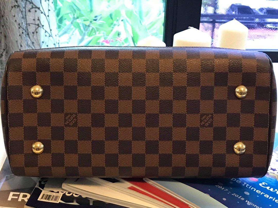 Buy Louis Vuitton Damier LOUIS VUITTON Duomo Damier N60008 Tote bag Ebene /  450077 [Used] from Japan - Buy authentic Plus exclusive items from Japan