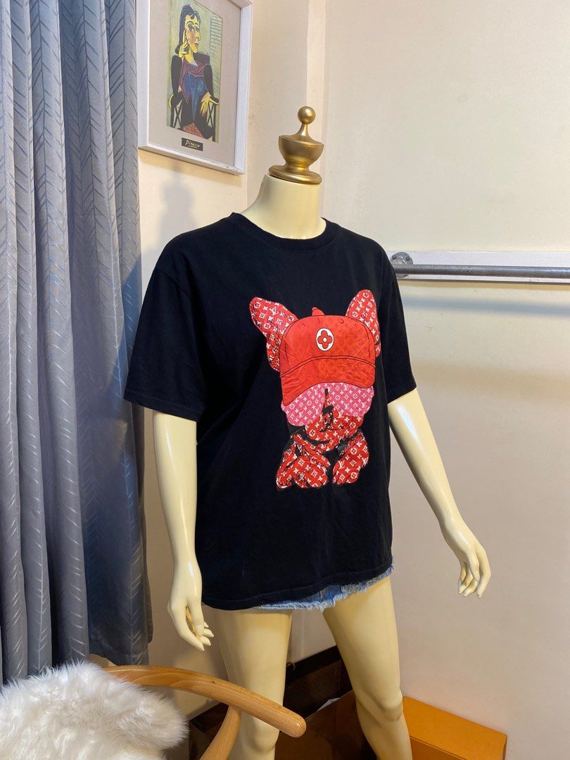 Louis Vuitton Doudou Louis Bear T-shirt, Luxury, Apparel on Carousell