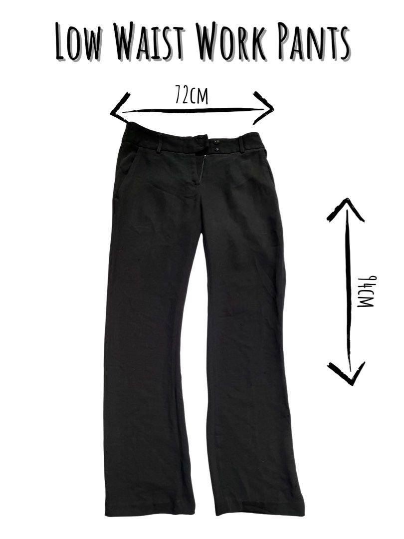 Low waist clearance work pants