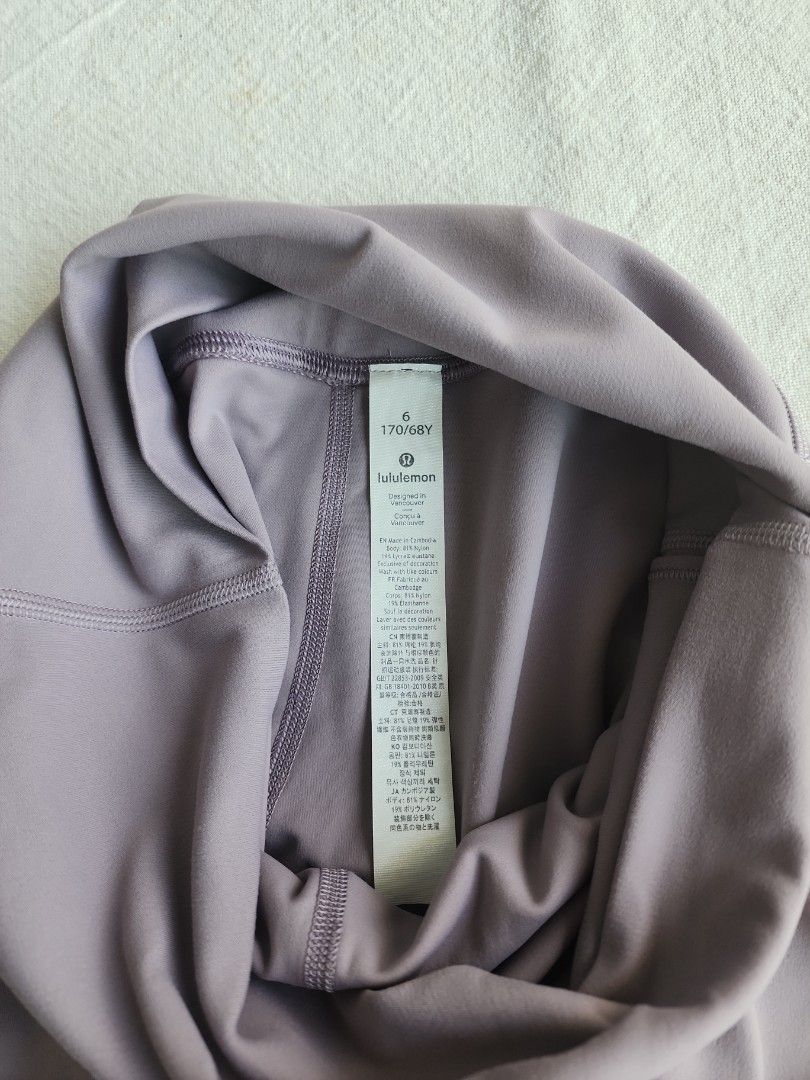 lululemon Align™ Super High-Rise Pant 26 *Asia Fit, Diamond Dye Pitch Grey  Graphite Grey