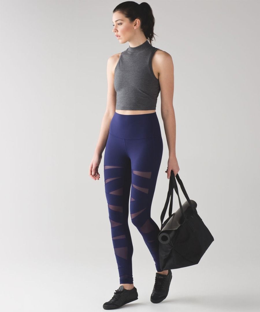 Lululemon wunder on sale under tech mesh