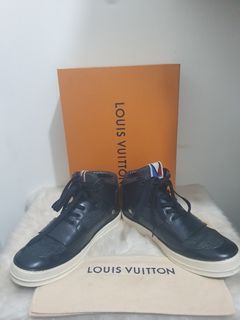 LOUIS VUITTON Monogram Chain Print Slip On Sneakers - More Than