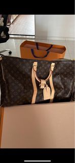 Authentic Louis Vuitton Steamer Bag N23357 Damier Graphite - Large - $7950