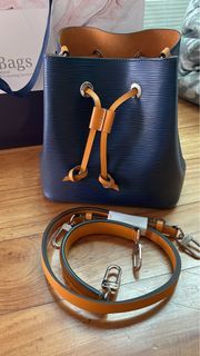 M45709 Louis Vuitton Monogram Empreinte NéoNoé BB Bucket Bag