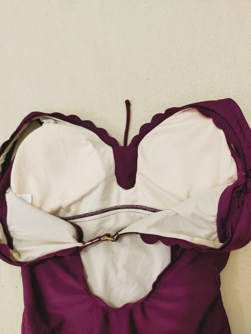 (M) KONA SOL TUMMY CONTROL GROMMET ONE PIECE SWIMSUIT, Women's Fashion