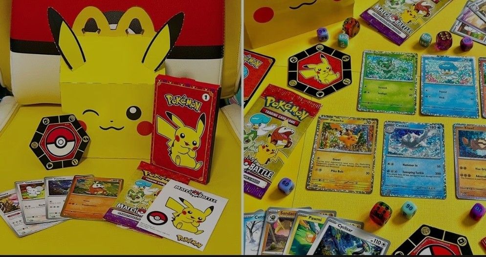 Macdonalds Pokemon Match Battle (Trading Card Pack), Hobbies & Toys, Toys &  Games on Carousell