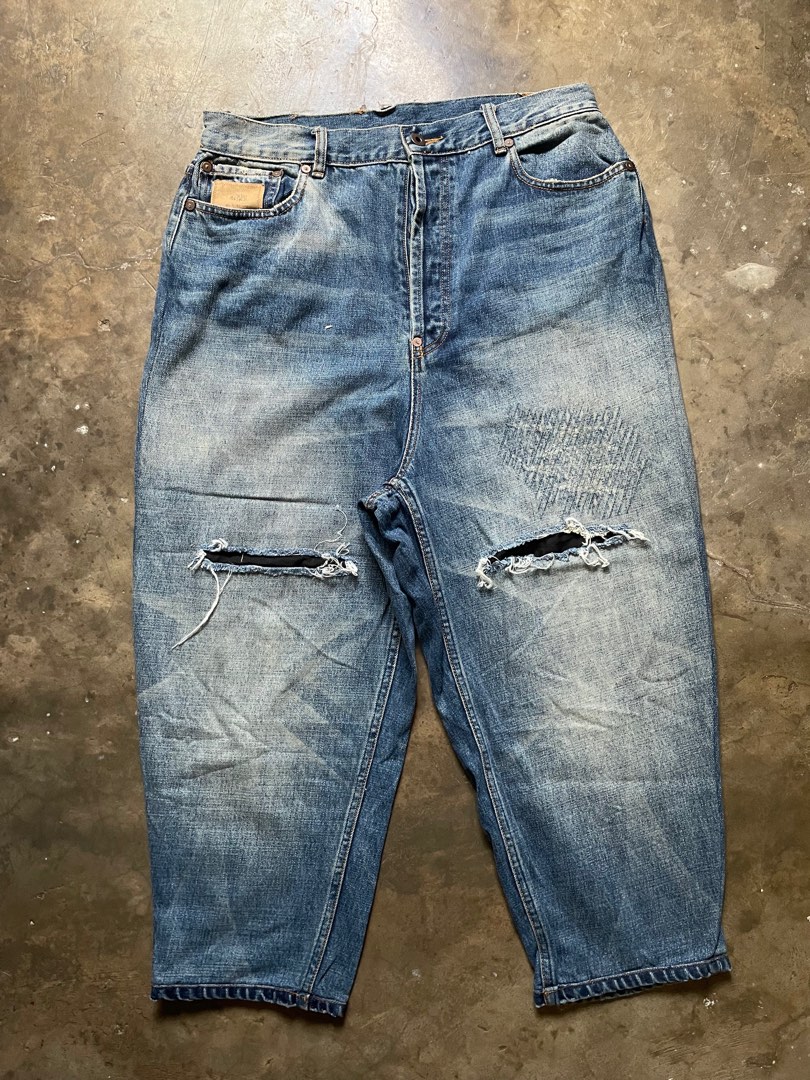 Kruse Distressed Baggy Pants main image 0