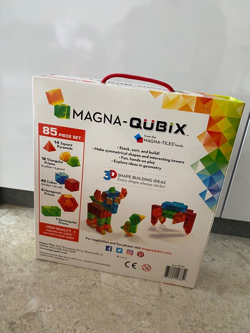 Magna Qubix. building shapes, Hobbies & Toys, Toys & Games on