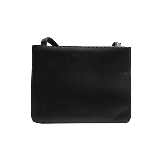 Marni Bandoleer Crossbody Bag in Other Leather Silver Hardware
