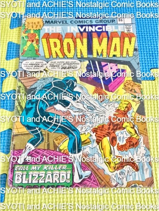 Marvel Comics The Invincible Ironman Issue No. 86 and Hasbro IronMan Bundle SET (Category: Comics & Manga) located in Bacoor. Submitted by syotiachiesnostalgiccollection (Listing ID 1262214946, Image 2). Description: 💙 💛 💙 For AUCTION SALE ❗️ ❗️ ❗️ Open 4 BIDDING ❗️ ❗️ ❗️ ✨✨ ✨ VINTAGE / CLASSIC Comic Books 📘 📘 📘 📘 Marvel Comics The Invincible IronMan Issue No. 86 Publish Date: May 10, 1976 Item in GOOD/ FAIR Condition* Please MANAGE your E