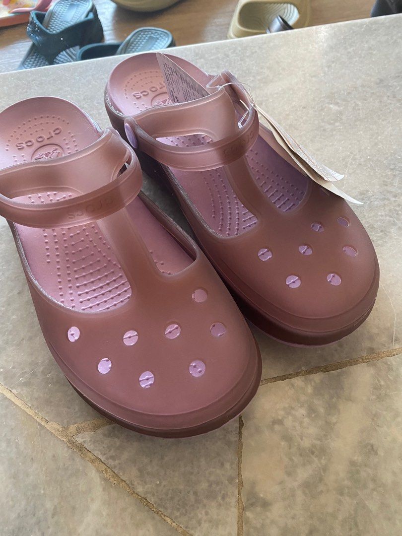 Mary Jane Crocs Women s Fashion Footwear Flipflops and Slides