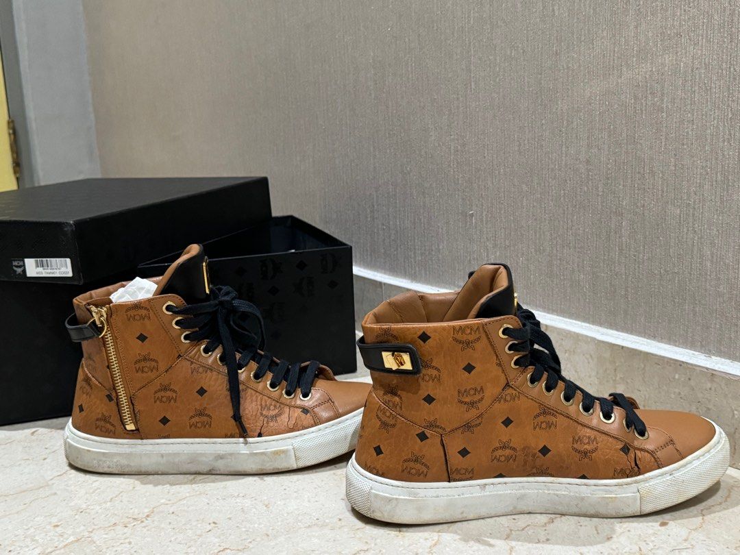 Women's mcm high top sneakers new arrivals