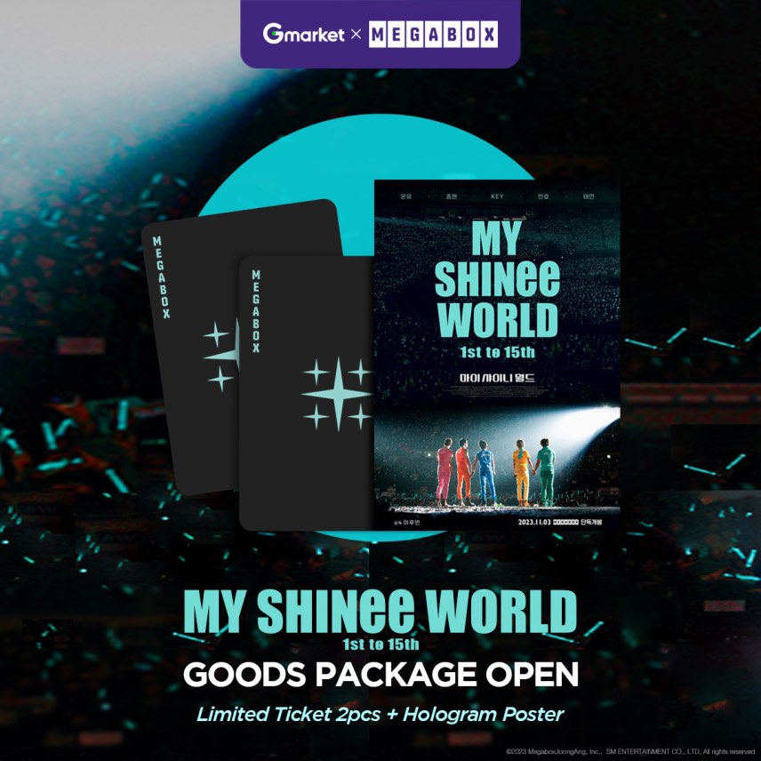 MEGABOX] MY SHINee WORLD 1st to 15th 周邊套裝代購, 興趣及遊戲 