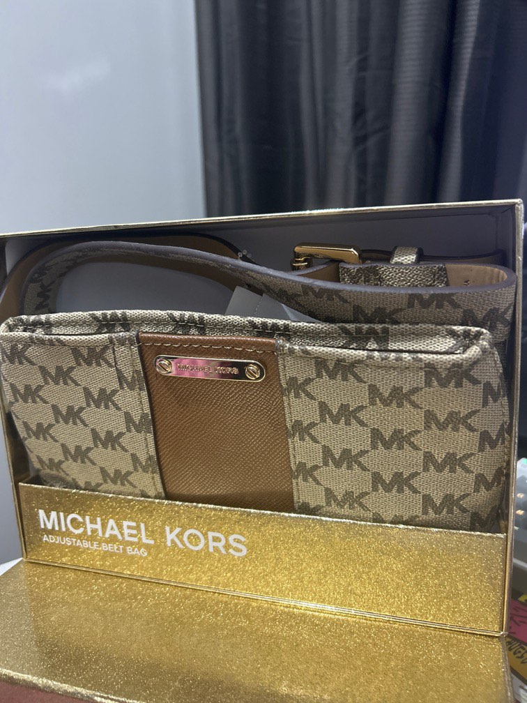 MICHAEL KORS belt bag, Luxury, Bags & Wallets on Carousell