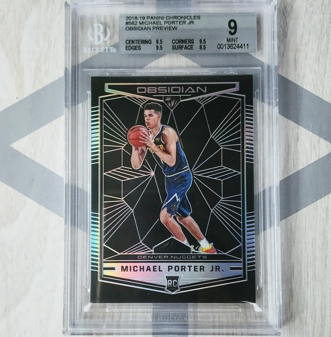 10枚シリ】Michael Porter Jr. RC Obsidian