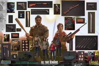 The Last of Us Clickers Zombie 1/12 Action Figure The patriot studio A  Version