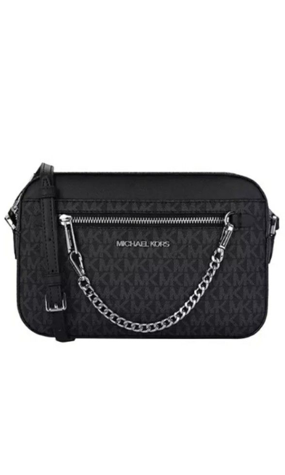 All black shop mk purse