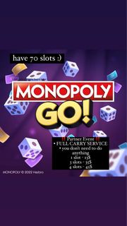 thumbnail interactive-video image 1 of Monopoly Go Wizarding World Partners Event: Full Event Carry, Fast & Cheapest Service 1 of 4