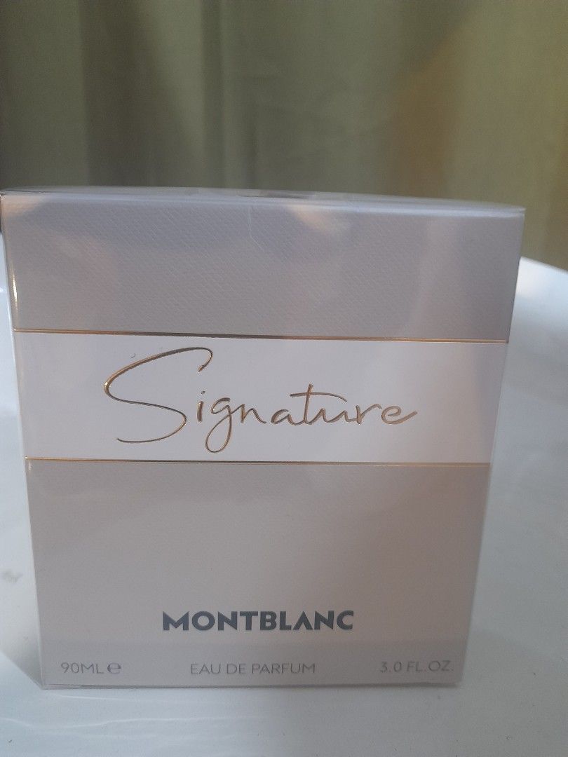 Mont Blanc Signature EDP 90ml 新品未使用 Montblanc Signature EDP 90ML | TANGS Singapore