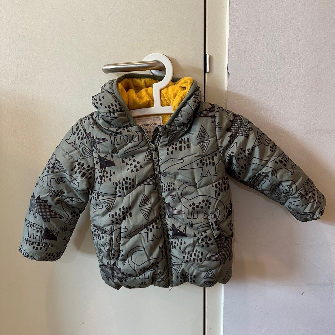 Boys dinosaur winter coat new arrivals