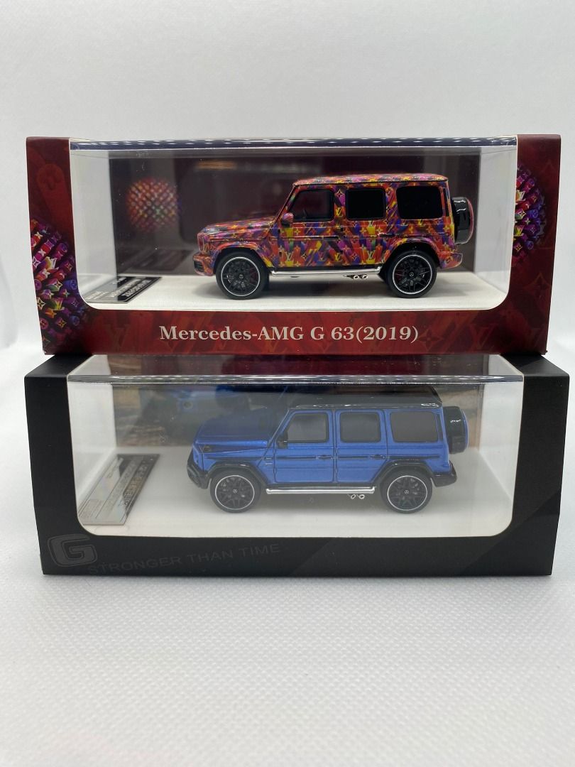 Motorhelix 1:64 Mercedes-Benz AMG G63 LV Livery / Blue, Hobbies