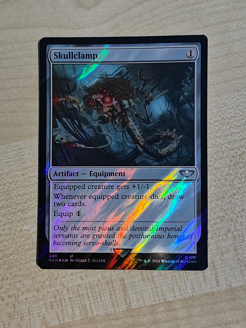 MTG Skullclamp Surge Foil NM