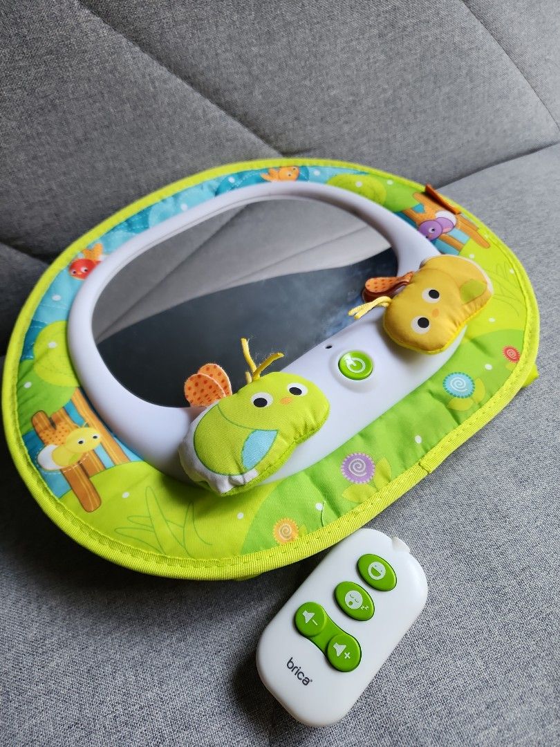 Munchkin Munchkin Baby In Sight Magical Firefly Auto Mirror Babies Kids Going Out Other Babies Going Out Needs on Carousell