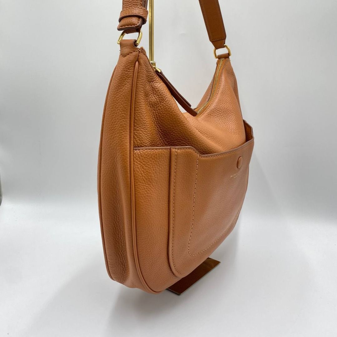 Marc Jacobs Empire City Leather Hobo Crossbody Bag