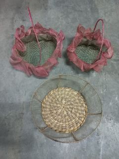 Native Multi-purpose Basket - Heart and Round