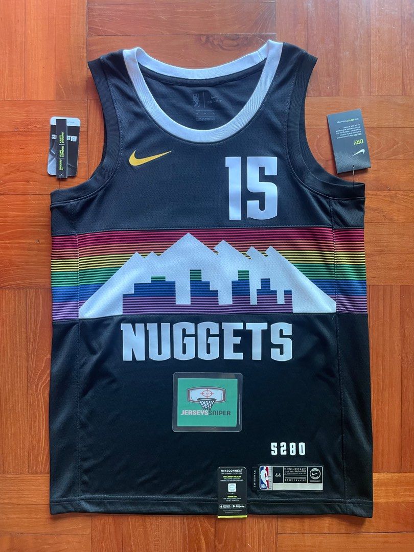NBA Nike Nikola Jokic #15 Denver Nuggets 2019-2020 City Edition 