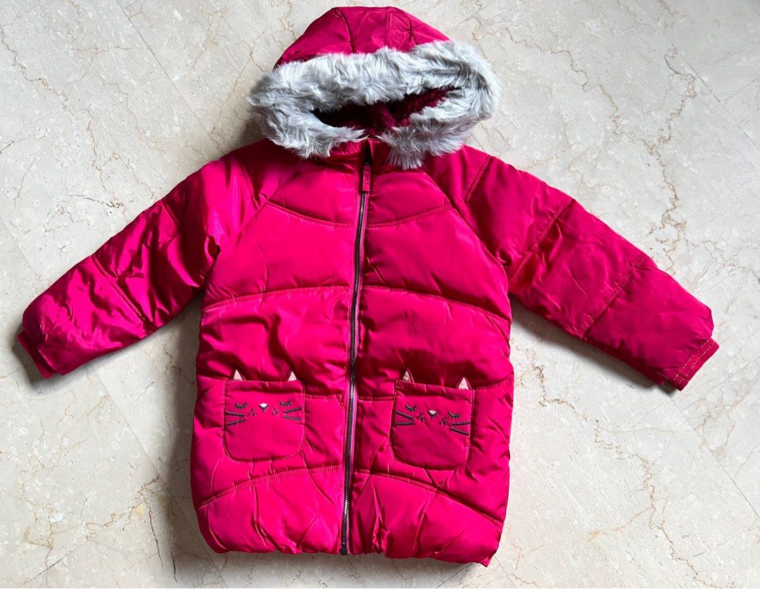 Next pink clearance padded coat