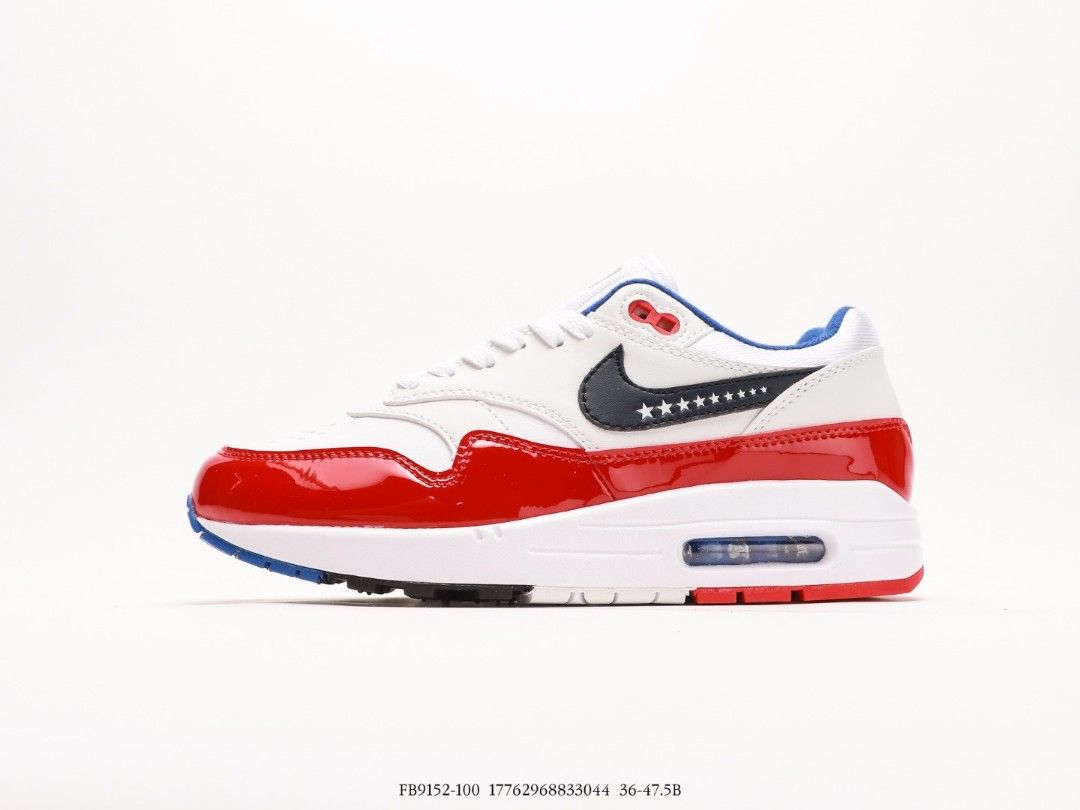 nike red blue shoes