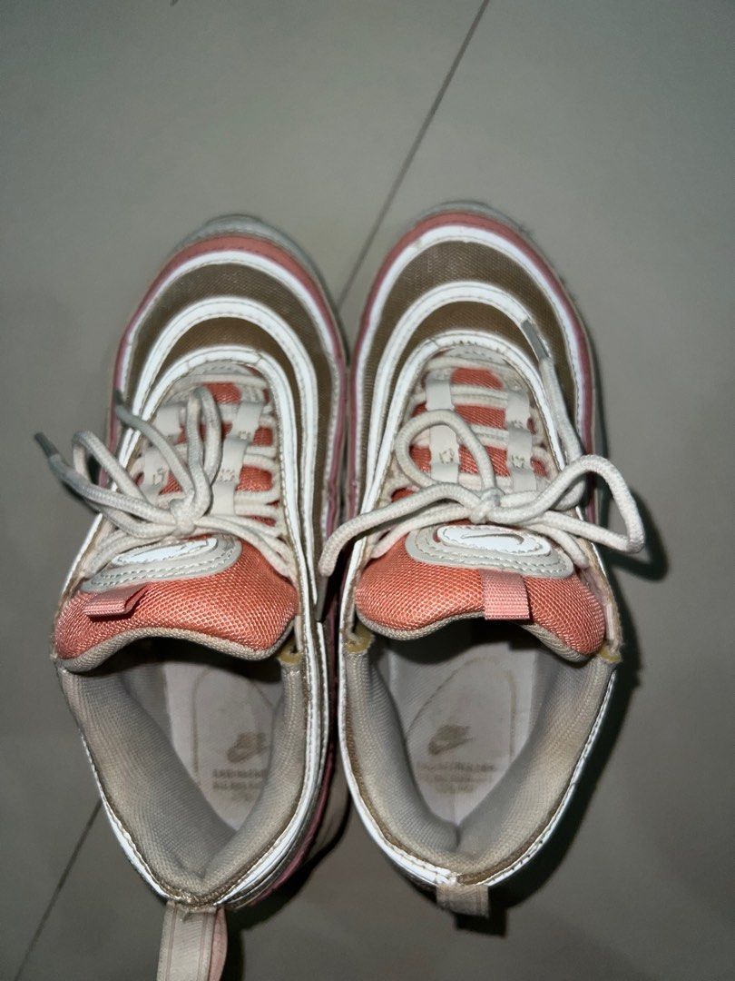Nike Air Max 97 bleached coral Women s Fashion Footwear