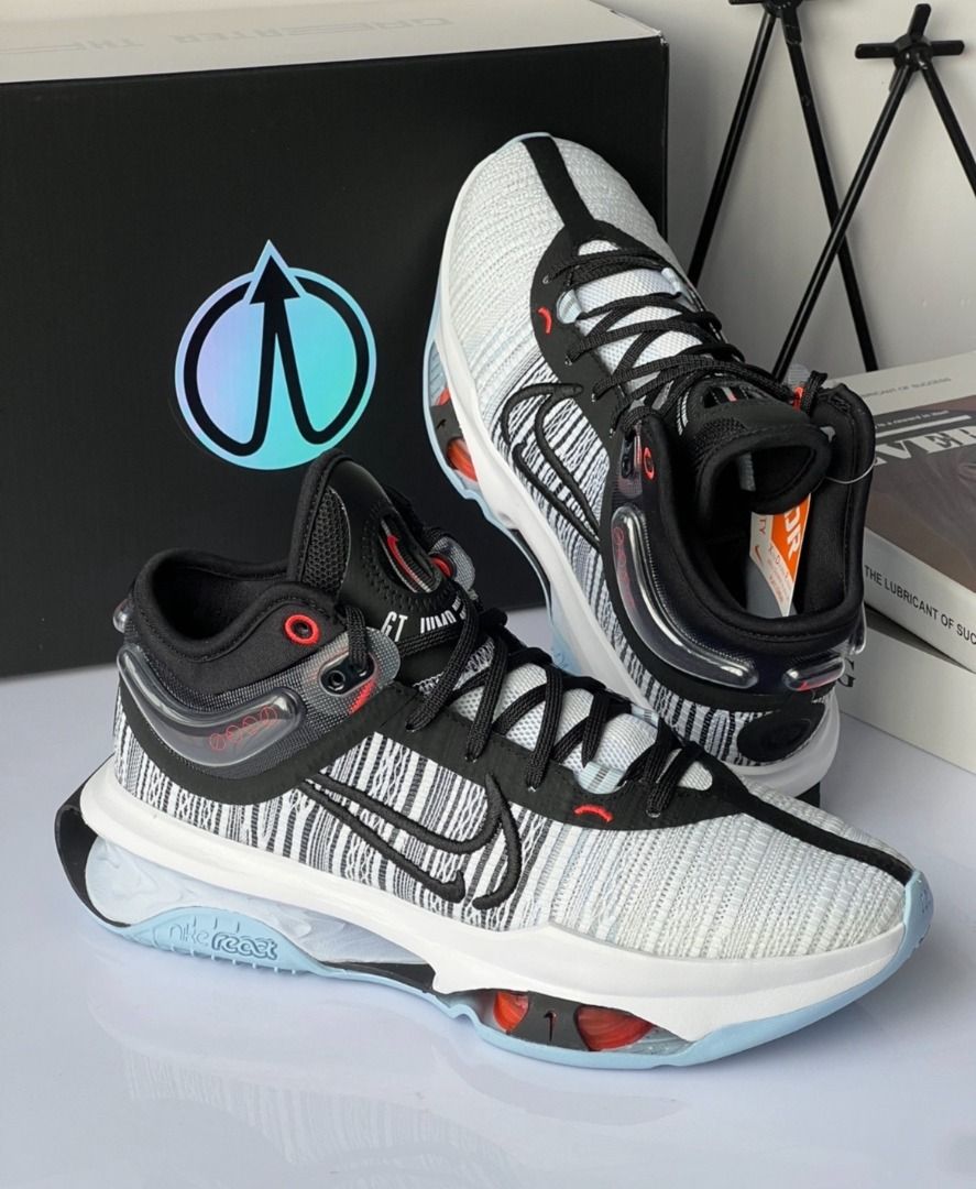 Nike Air Zoom G.T. Jump 2 EP 透氣減震防滑低幫籃球鞋男款白色, 男裝