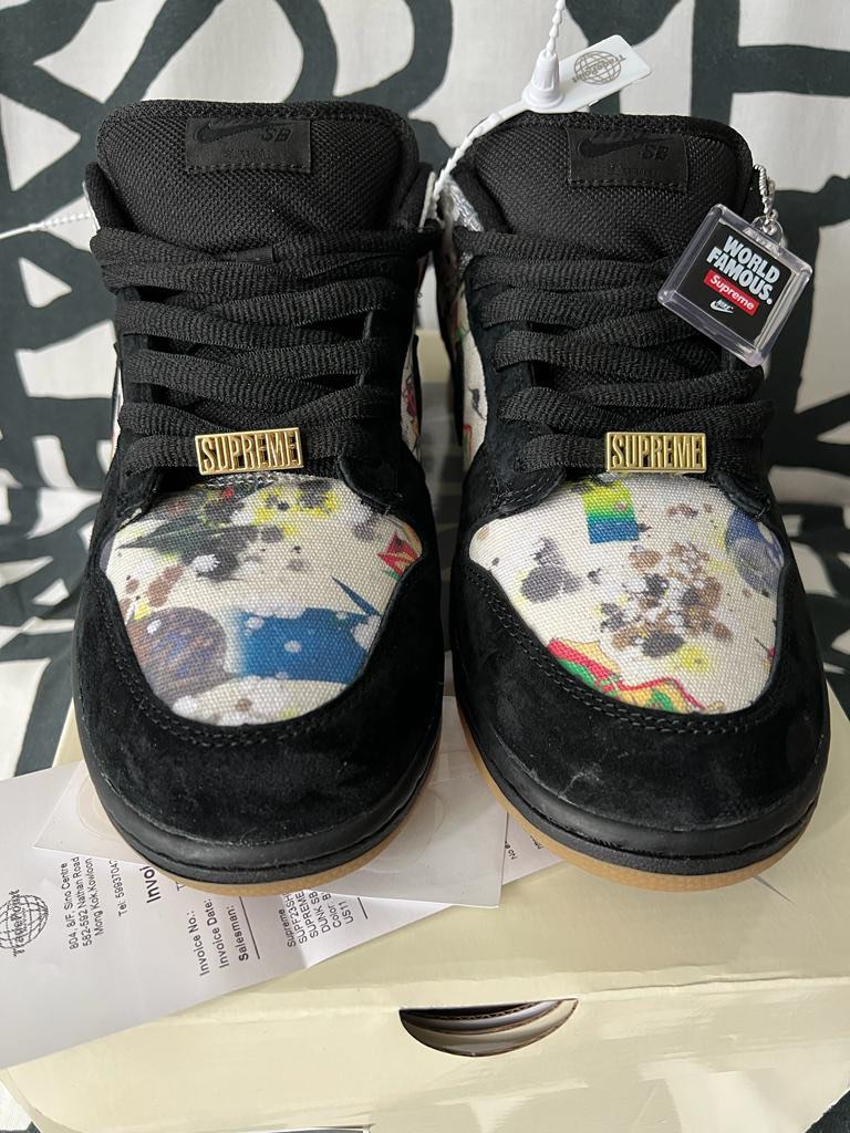 未使用！Nike Dunk SB LOW PRO supreme wtaps-