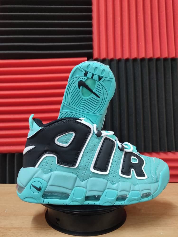 Nike uptempo teal shop