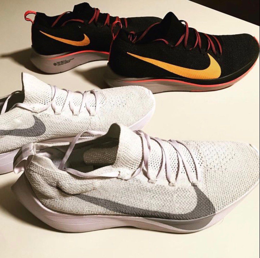 Nike zoom fly flyknit white mens hotsell